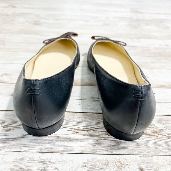 Sarah Flint Natalie Pointed-Toe Flats in Black Vachetta
Size 36 US 6 - Picture 5 of 13